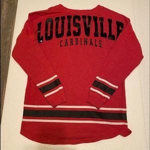 Louisville cardinals bling long sleeve shirt.